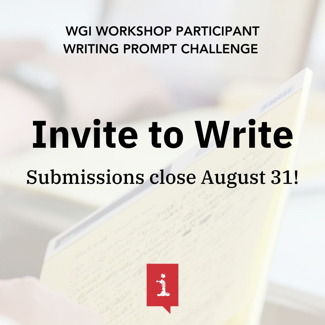 Reminder to submit for 2024 Invite to Write Challenge!