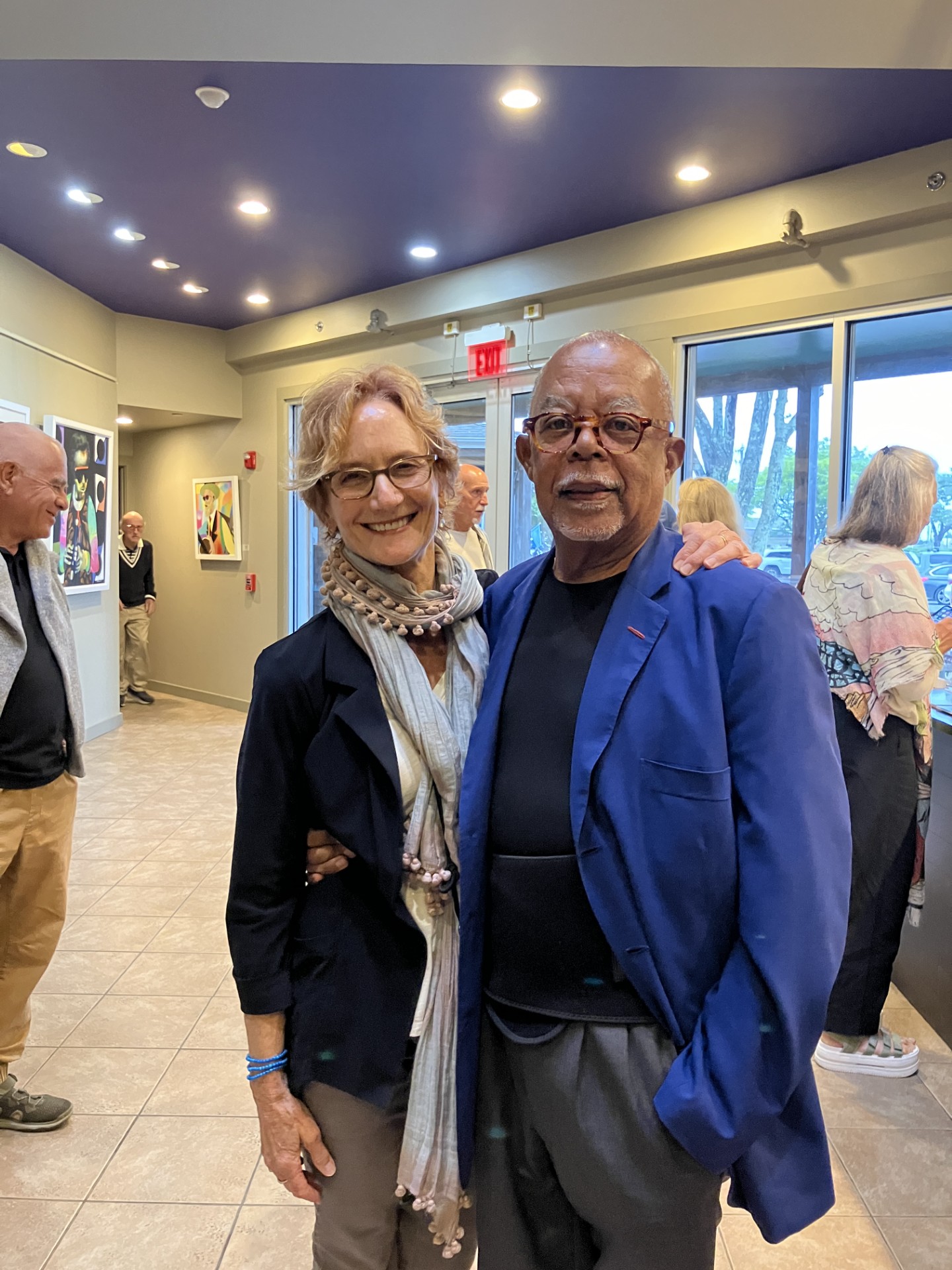 WGI Board Member and Mentor Susanna Styron & Henry Louis Gates