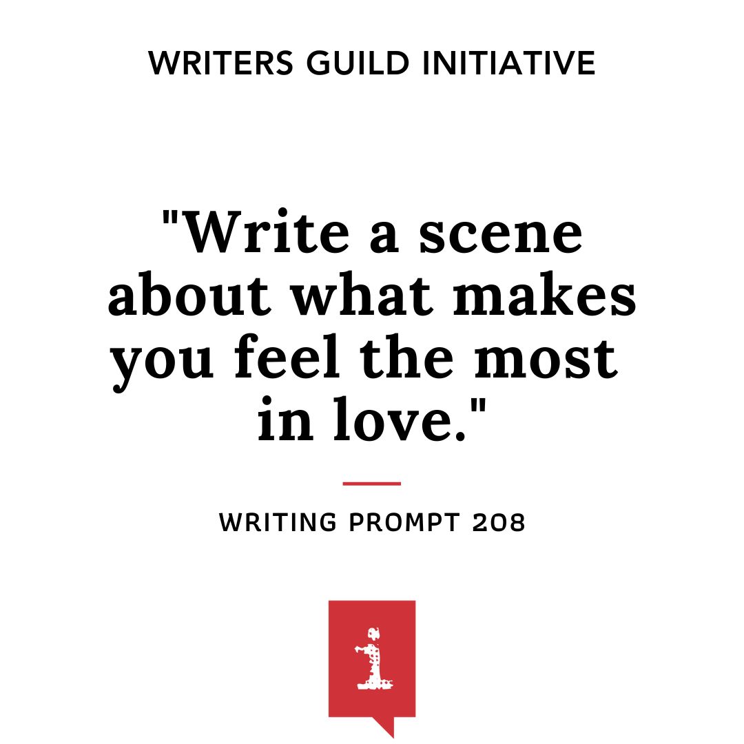 Write a scene about what makes you feel the most in love.